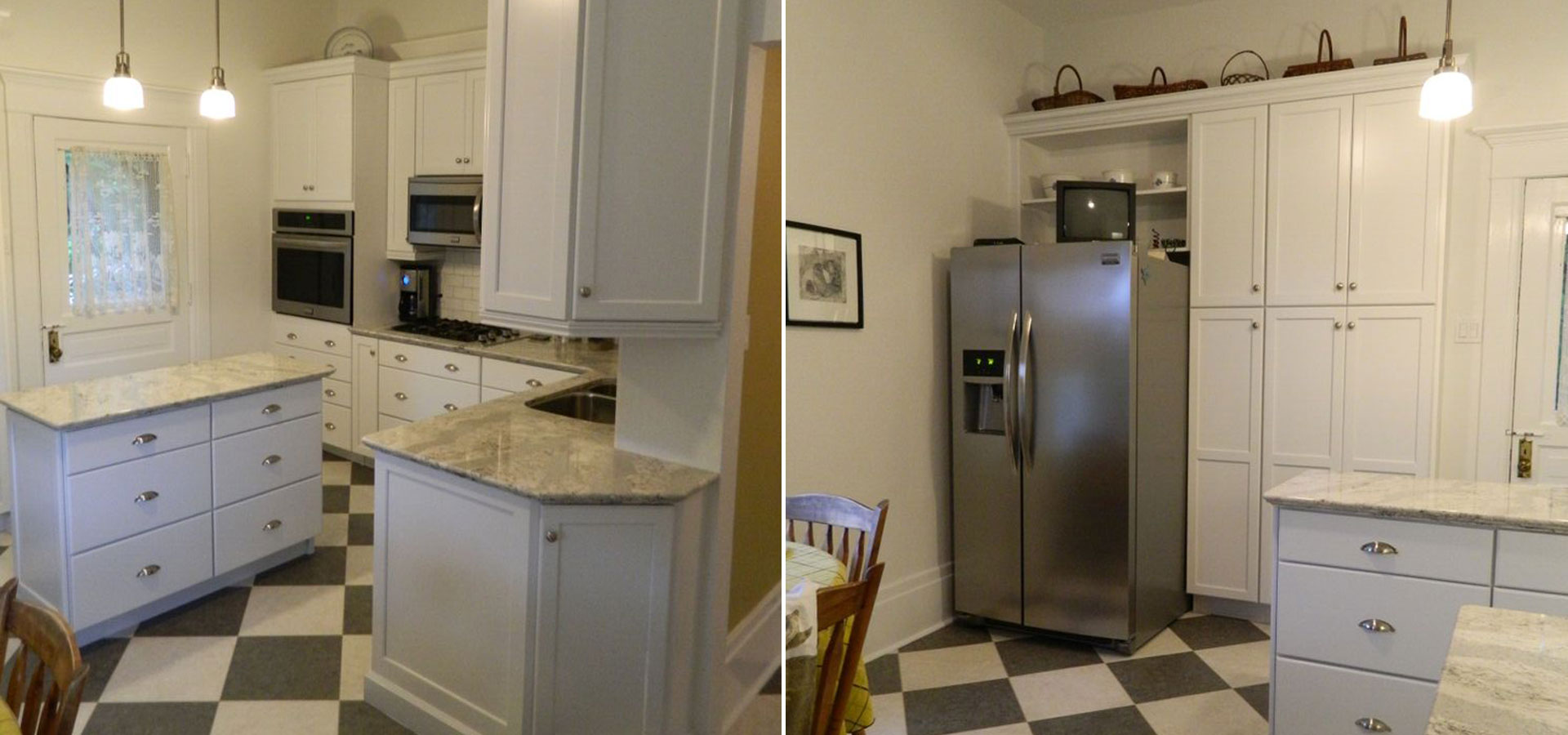 Retro Kitchen in White - Yantzi Home Design Smart